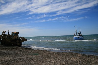 090625 Hanstholm , Hjartemaal, Torup Strand, Klim Strand  - overnat campingplads